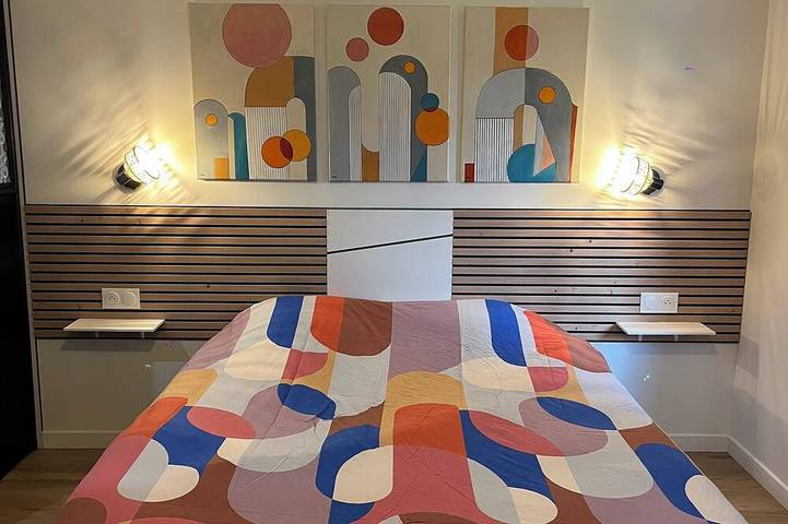 Fully renovated house, garden & terrace 5mn from the beach, underfloor heating in Combrit, Côte de Cornouaille