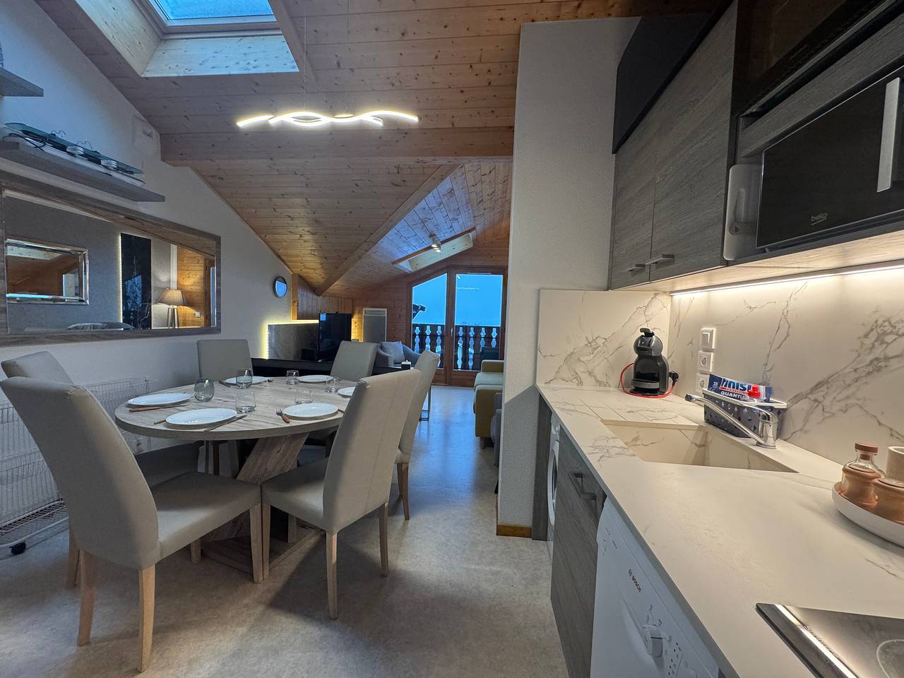 Ganze Wohnung, Thollon - 6 pers, 70 m2 in Thollon-les-Mémises, Thonon-les-Bains und Umgebung