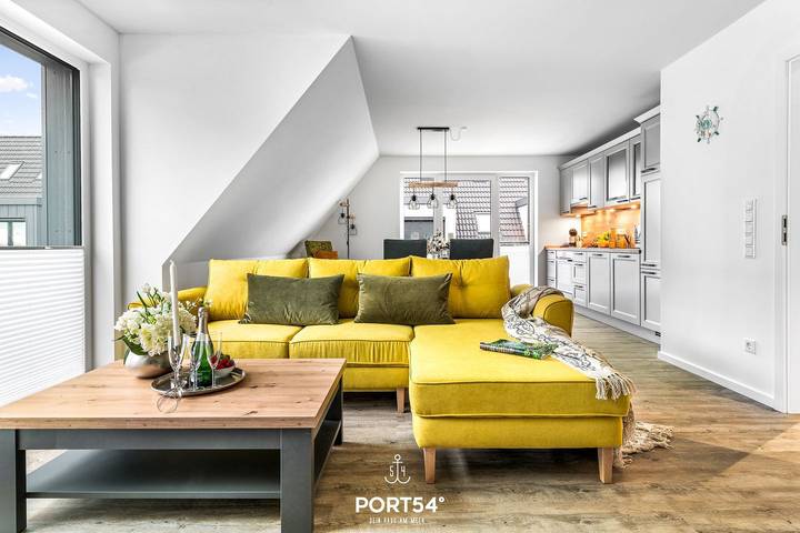 Ferienwohnung für 6 Personen, mit Balkon und Garten