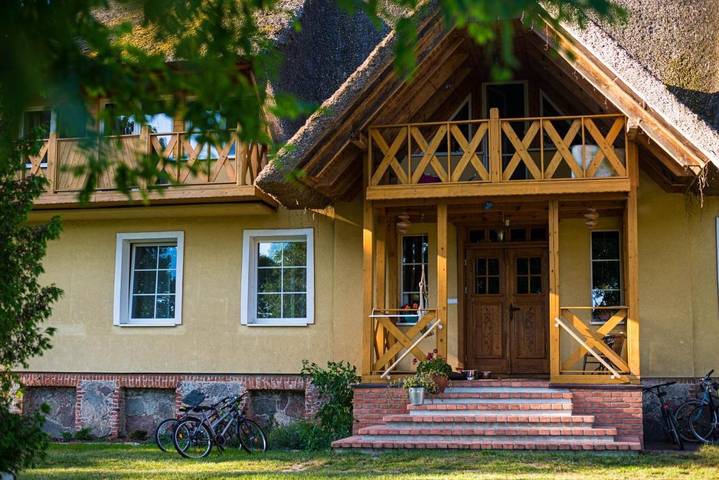 Ferienwohnung für 8 Personen, mit Garten