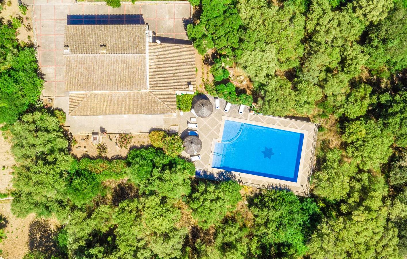 Paraíso junto a la piscina con aire acondicionado y WiFi - A 200 m del restaurante in Petra, Interior de Mallorca