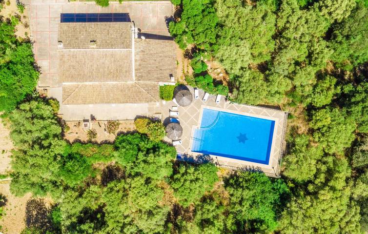 Paraíso junto a la piscina con aire acondicionado y WiFi - A 200 m del restaurante in Petra, Interior de Mallorca