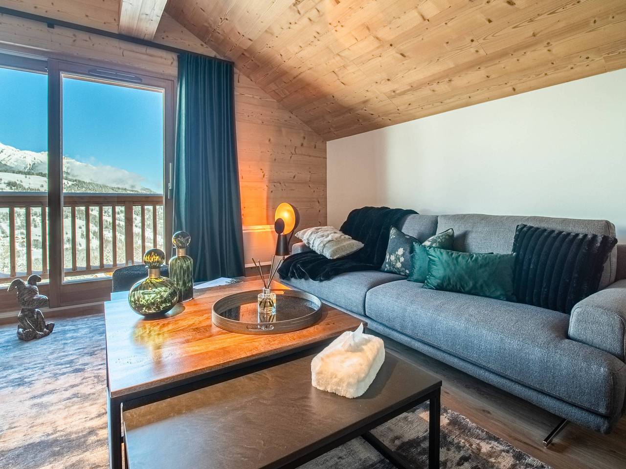 Ganze Wohnung, Gemütliche Wohnung für 8 Pers. mit Parkplatz, an der Piste, Valmorel in Les Avanchers-Valmorel, Le Grand Domaine