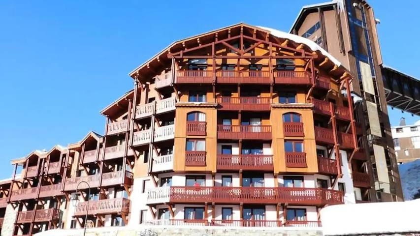 Chalet pour 4 personnes, avec Balcon à Val Thorens - 2