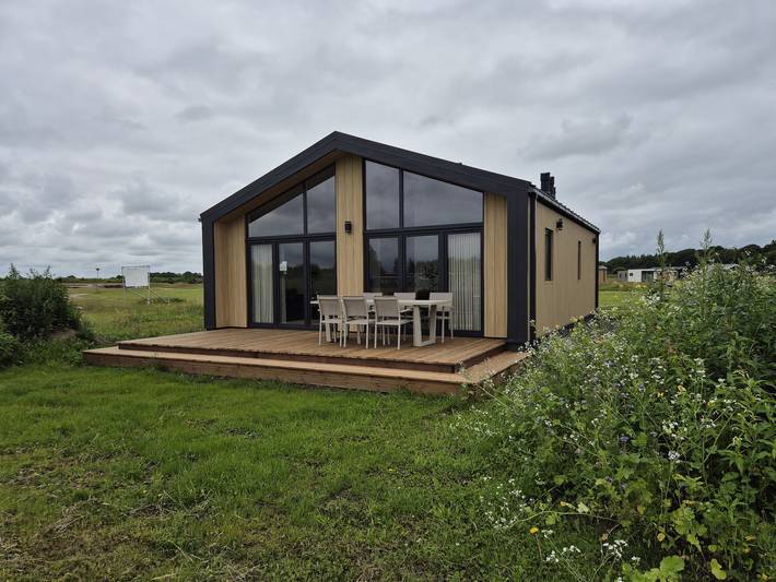 Maison de vacances pour 4 personnes, avec vue sur le lac dans Drenthe
