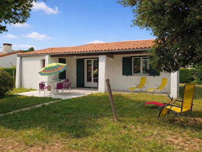 Location de vacances pour 6 personnes, avec jardin dans Plage Clemenceau La Tranche Sur Mer