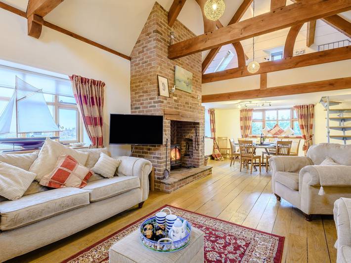 Cottage for 10 people, with garden in Wells-next-the-Sea