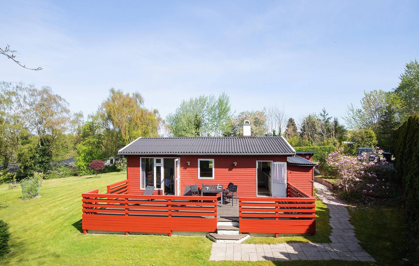 Ferienhaus für 4 Personen mit Terrasse in Kulhuse, Frederikssund und Umgebung