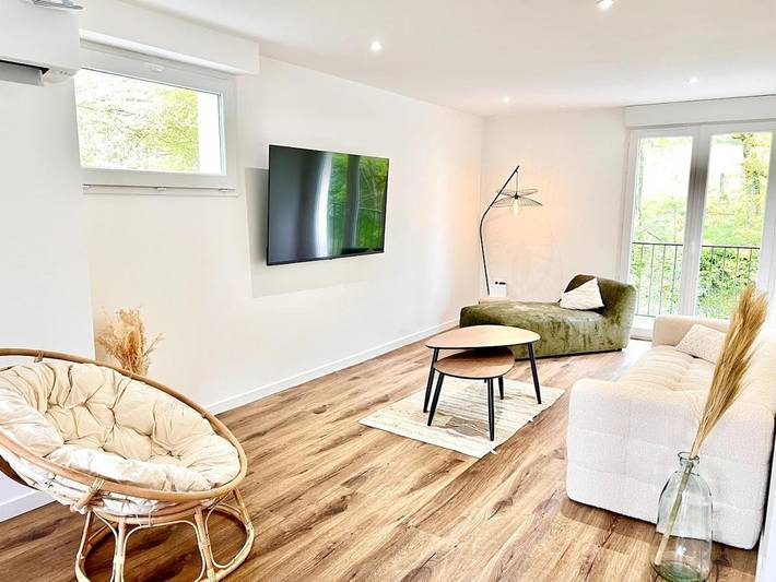 Appartement de vacances pour 10 personnes, avec balcon et vue
