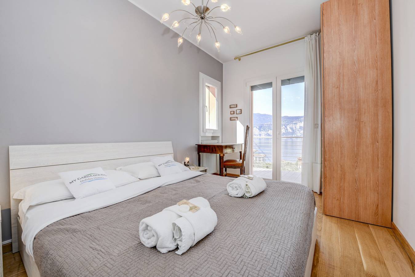 Hel lejlighed, Appartamento Enrica Lake View in Malcesine, Garda-Fjellene