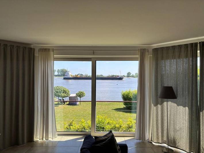 Ferienwohnung für 4 Personen, mit Terrasse und Garten sowie Ausblick