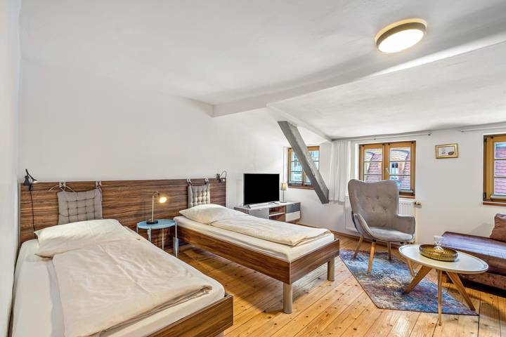 Ferienwohnung für 3 Personen, mit Garten in der Oberlausitz