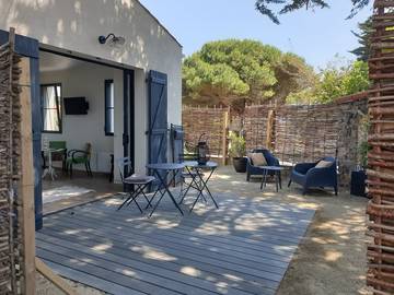 Chambre d’hôte pour 2 personnes, avec terrasse à L'Épine