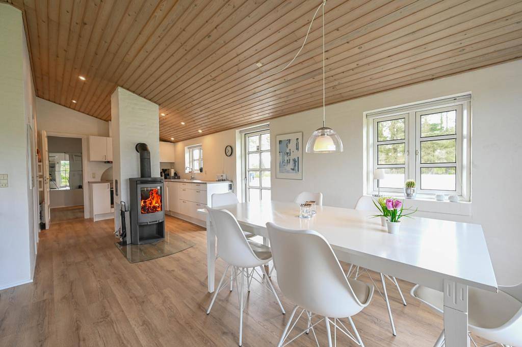 Geschützt liegendes, modern eingerichtetes Ferienhaus nahe der dänischen Nordsee in Tim, Ulfborg