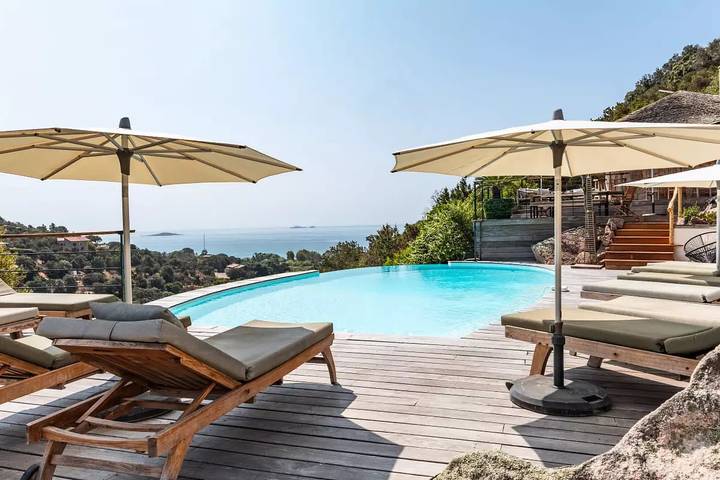 Villa pour 10 personnes, avec jardin et vue dans Palombaggia - 4