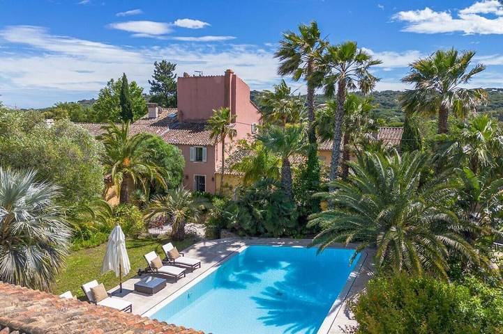 Villa für 10 Personen, mit Balkon und Garten, mit Haustier in Saint-Tropez