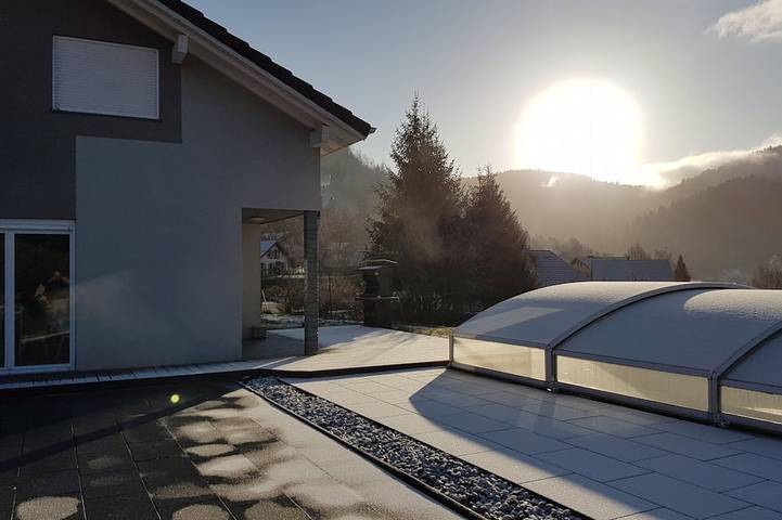 Chalet pour 8 personnes, avec jacuzzi et jardin à Ventron