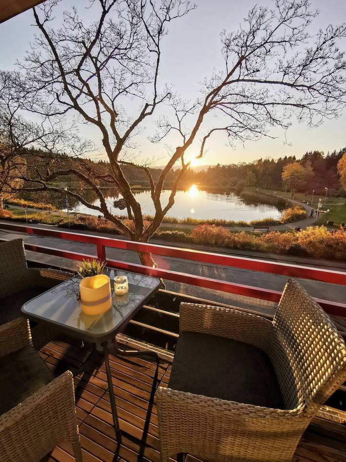 Ferielejlighed for 4 personer, med balkon og søudsigt, husdyr tilladt i Goslar