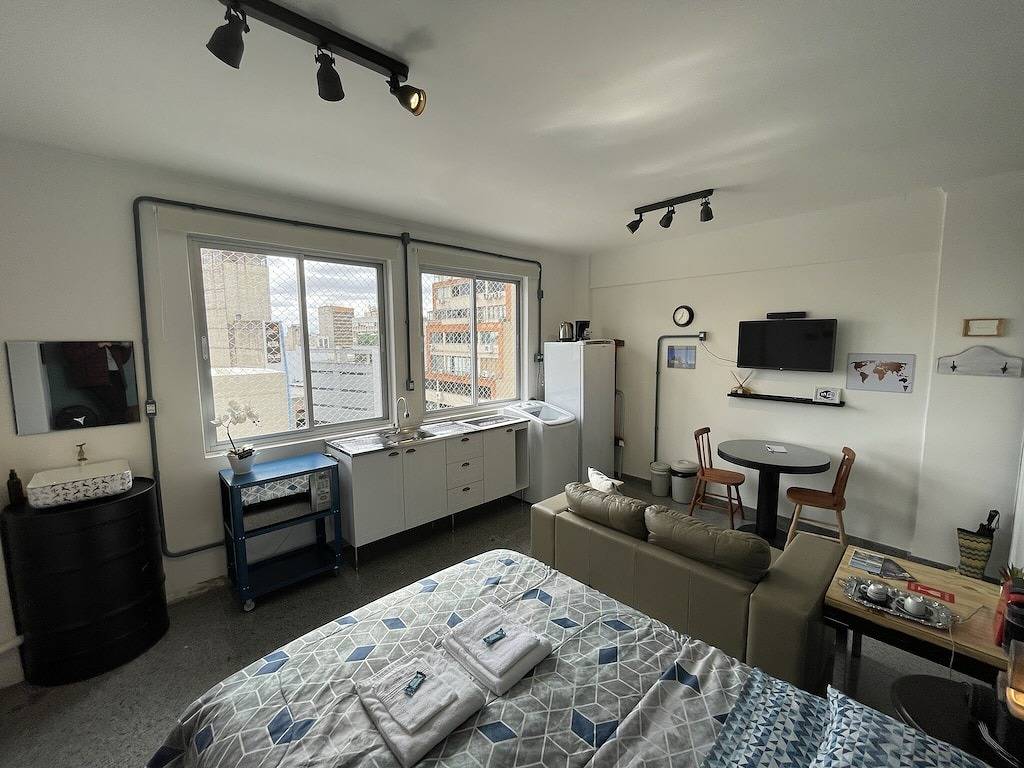 Ganze Wohnung, Beautiful loft-style apartment in the historic center near Santa Casa in Porto Alegre, Rio Grande do Sul