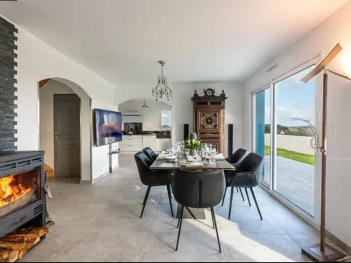 Location de vacances pour 5 personnes, avec terrasse ainsi que sauna et jardin, animaux acceptés à Saint-Pabu - 2