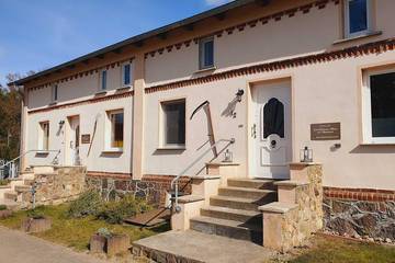 Ferienhaus für 9 Personen, mit Terrasse und Garten sowie Sauna in Göhren-Lebbin