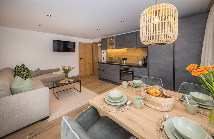 Ferienwohnung für 4 Personen, mit Garten