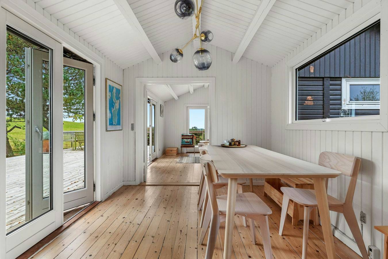 Ferienhaus mit Panoramablick in Veddinge Bakker in Veddinge, Fårevejle