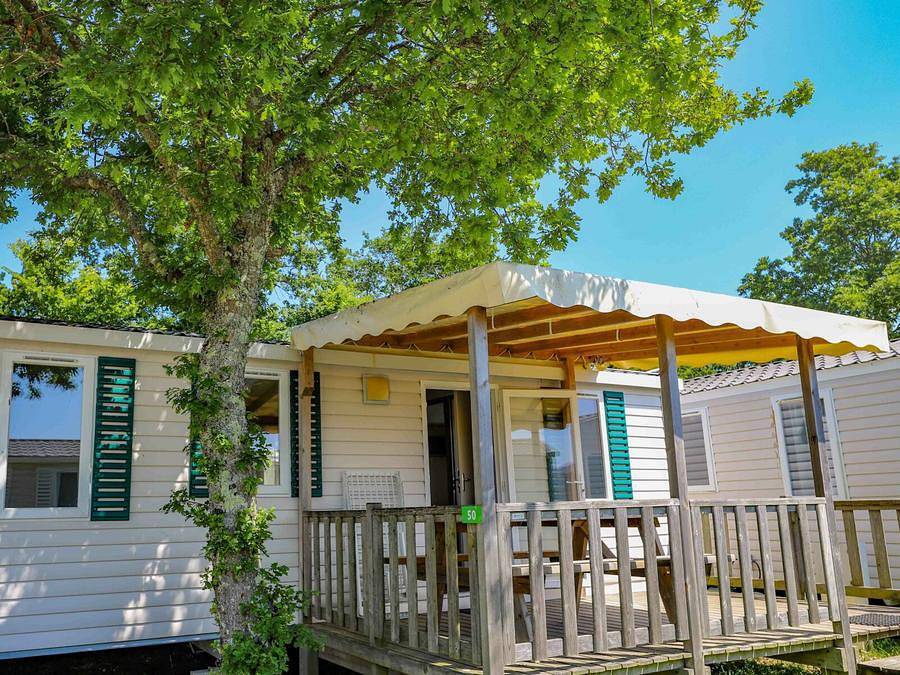 Camping du Moulin de Cantizac - Mobilhome 6 personnes - 2 chambres 4/6 personnes in Séné, Côte des Mégalithes