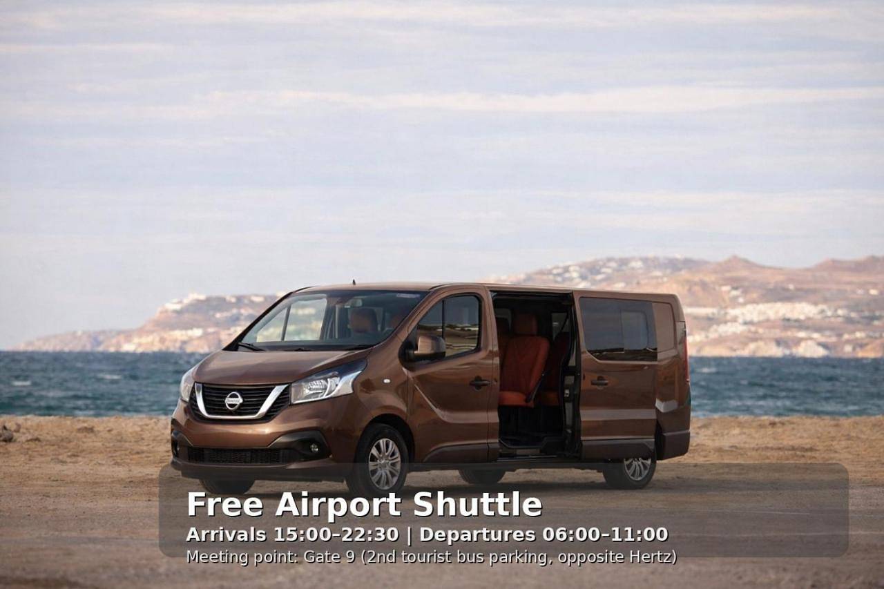 Sunday Free Airport Shuttle in Artemi, Côte est de la région de l'Attique