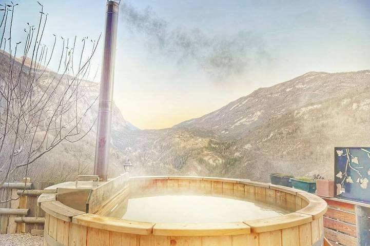 Location de vacances pour 2 personnes, avec sauna ainsi que jacuzzi et jardin à San Lorenzo in Banale - 4