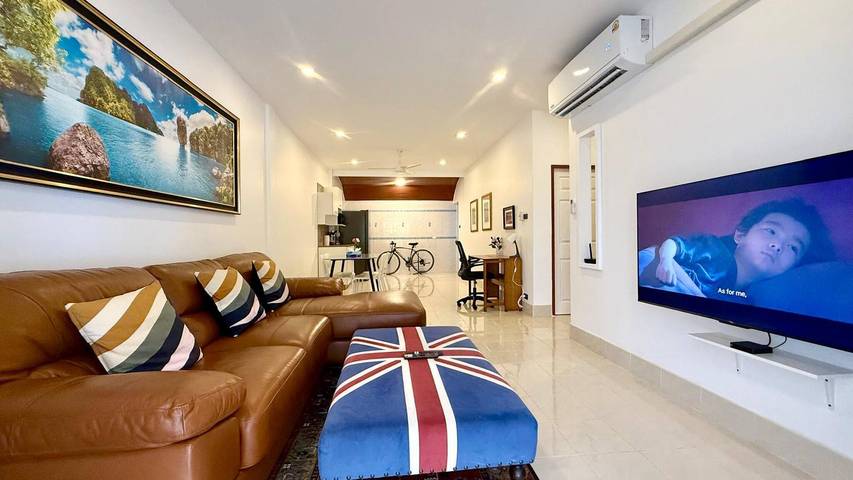 Villa for 4 personer, med hage i Thailand