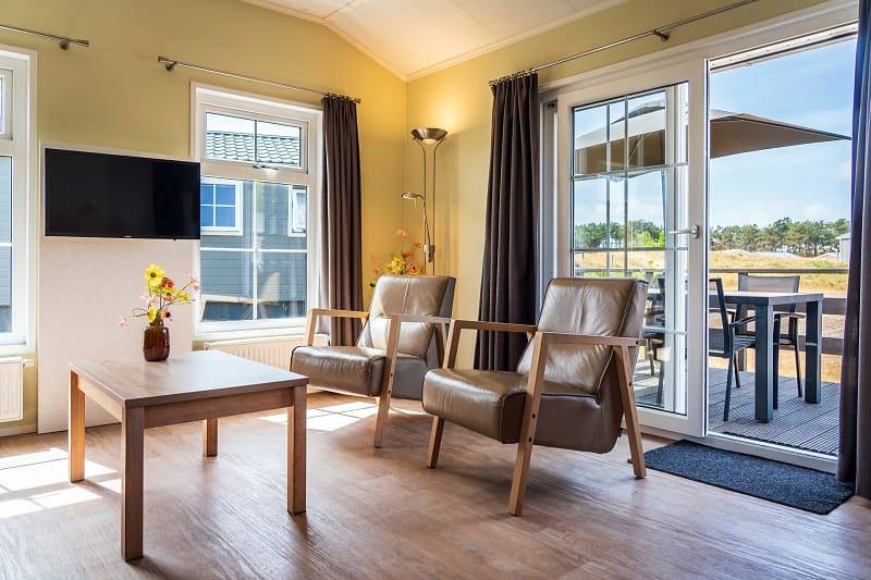 Camping Loodsmansduin — Chalet Type 'De Geul' (1-4p) in Den Hoorn, Islas de Frisia Occidental
