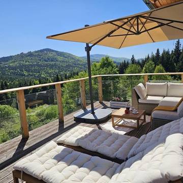 Gîte pour 6 personnes, avec jardin et vue à Stryszawa