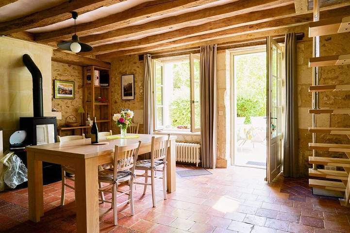 Gîte pour 6 personnes, avec Terrasse et Jardin