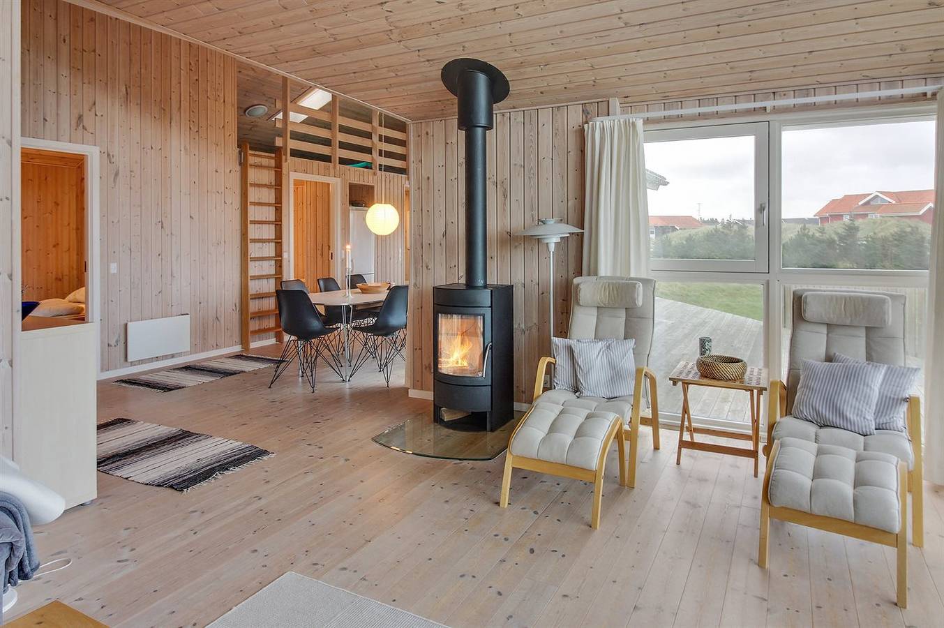 Beautiful home in Thisted w/ Sauna, Wifi and 3 Bedrooms in Klitmøller, Thy Nationalpark