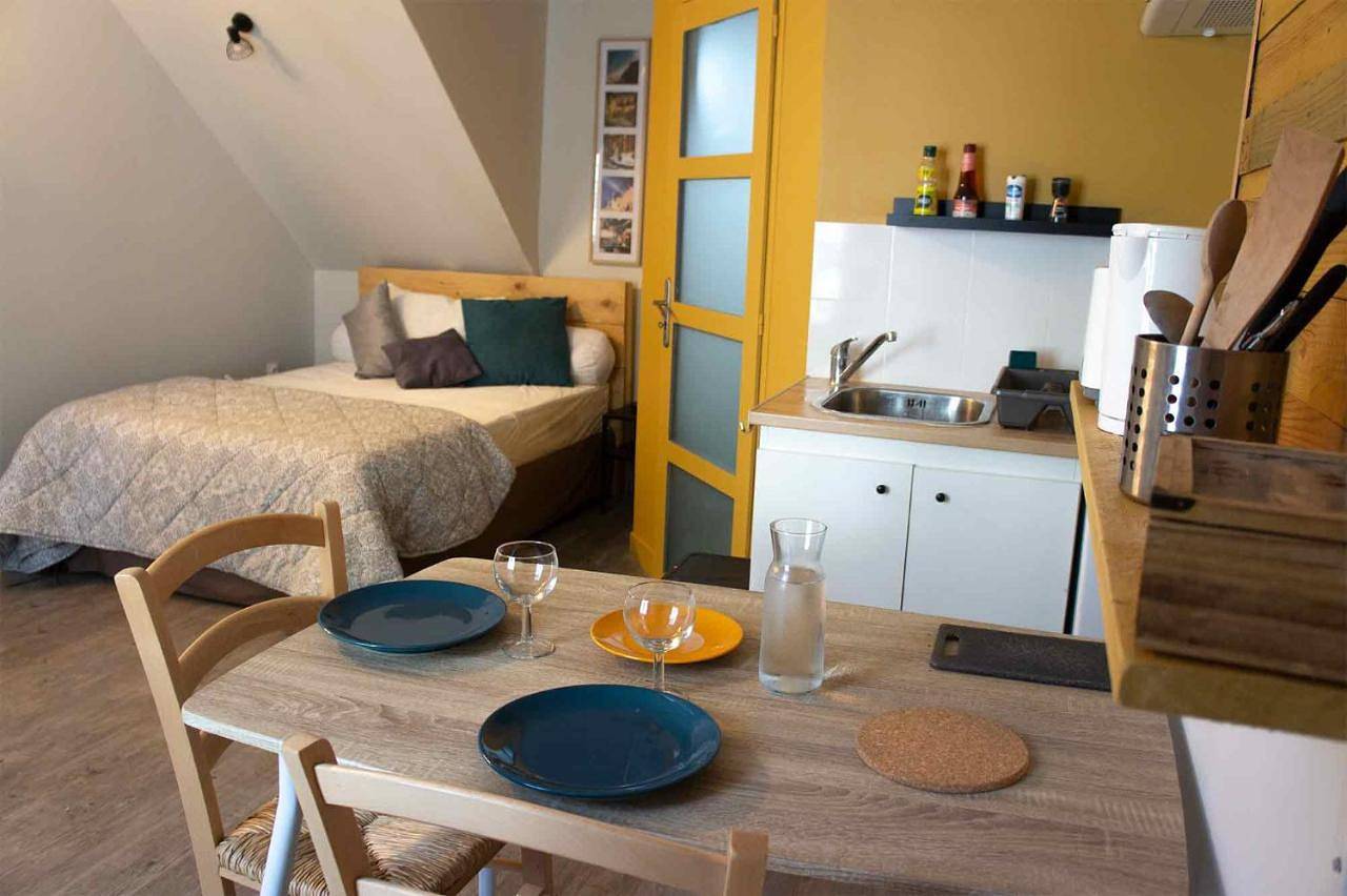 Appartement entier, Les Studios de l'Escale proche du Zoo de Beauval in Saint-Aignan, Région de Romorantin-Lanthenay