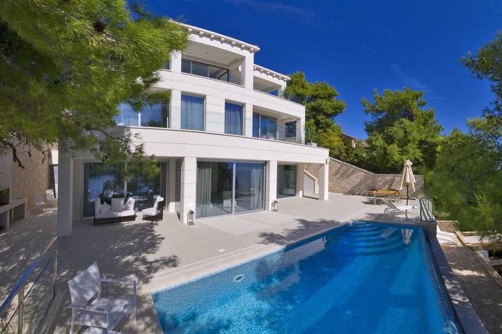 Villa für 9 Personen, mit Balkon und Meerblick - 1