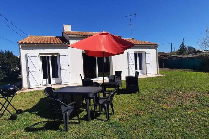 Maison de vacances pour 5 personnes, avec jardin à Saint-Hilaire-de-Riez