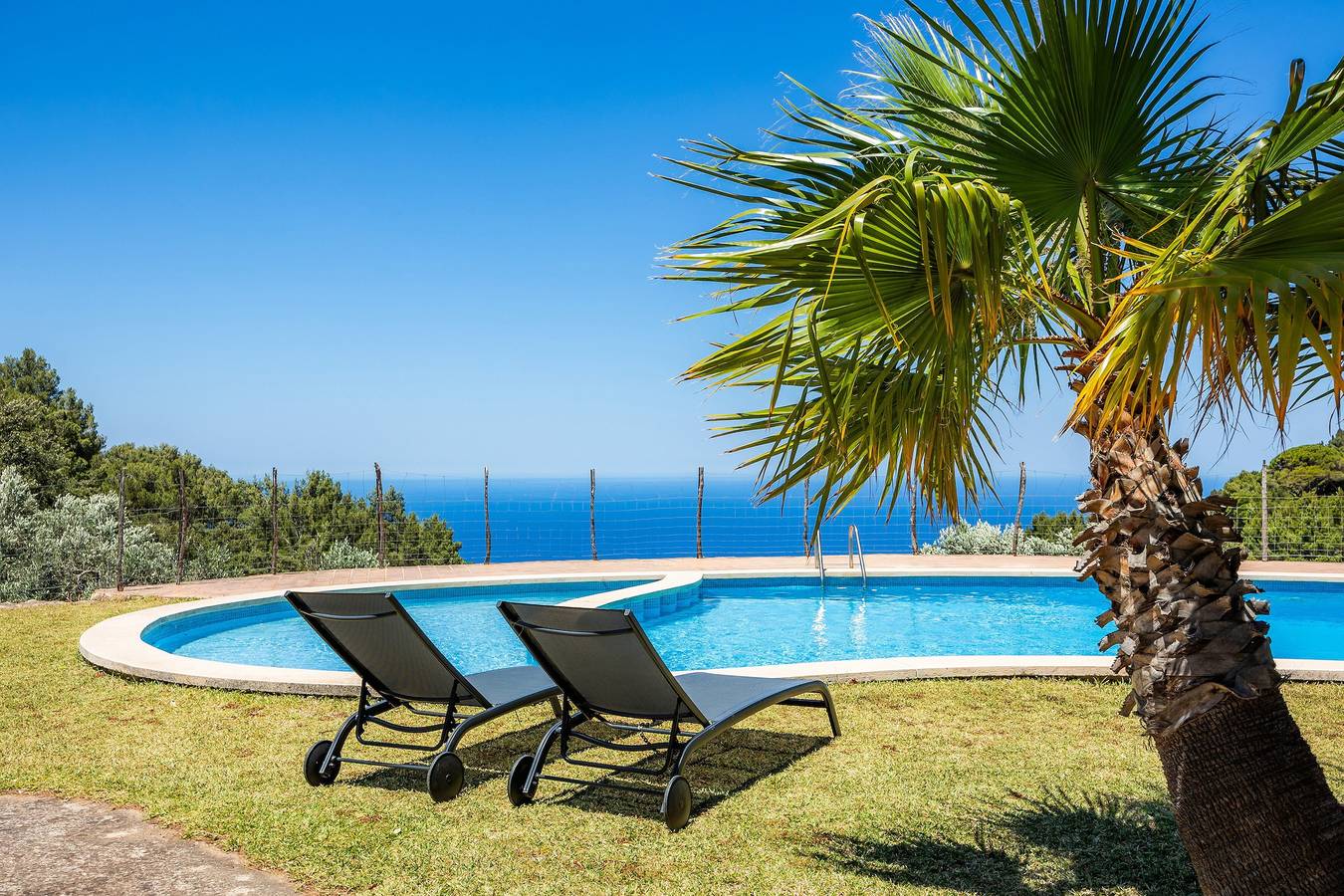 Casa vacanze 'Tramuntana' con vista mare, piscina privata e Wi-Fi in Valldemossa, Maiorca occidentale