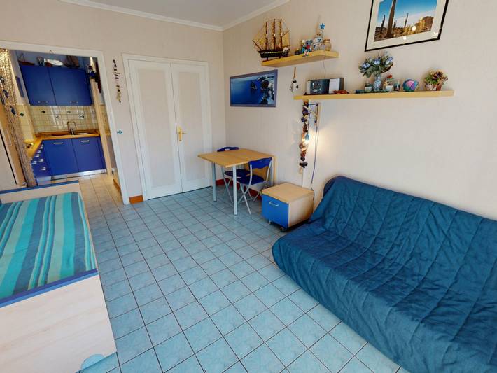 Ganzes Studio, Helles Studio mit großer Terrasse und privater Garage in Menton, Mittelmeerküste (Frankreich)