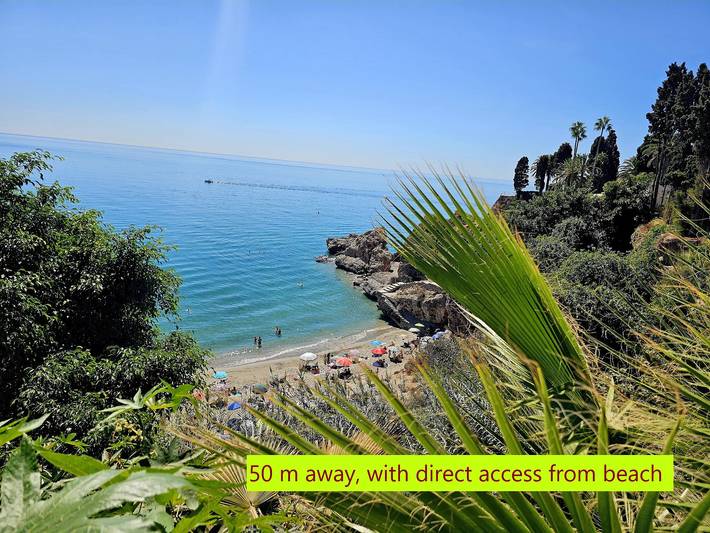 Ganze Wohnung, | Carabeo 1-42 Access to the Beach in Nerja, Cordillera Penibética
