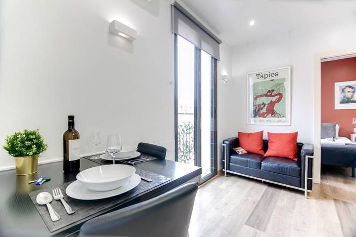 Apartamento de vacaciones para 2 personas, con Balcón en La Barceloneta