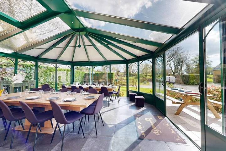 Gîte pour 22 personnes, avec Balcon et Jardin à Notre-Dame-de-Cenilly