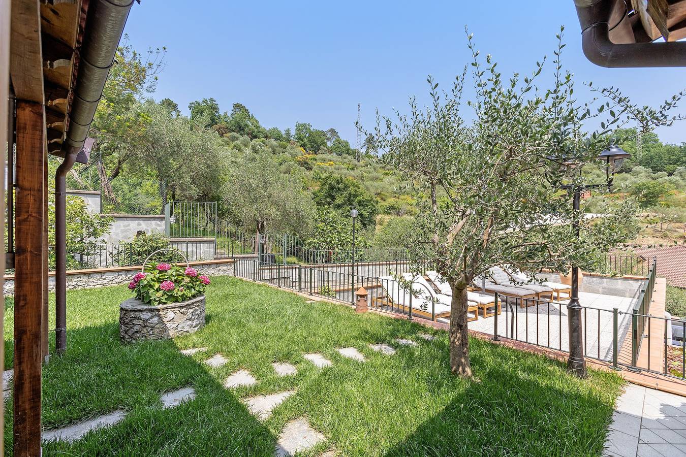 Villa 'Lepre – Kommen Sie zur Stille' mit privatem Garten, Wlan und Klimaanlage in Casarza Ligure, Riviera di Levante