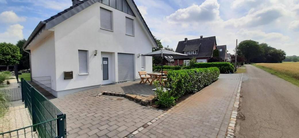 Ferienwohnung für 4 Personen, mit Terrasse und Ausblick in Lengerich