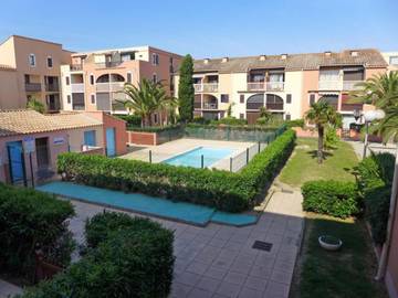 Gîte pour 4 personnes, avec piscine dans Office De Tourisme De Canet En Roussillon