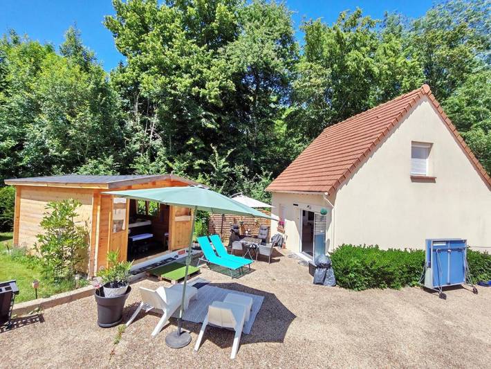 Maison de vacances pour 3 personnes, avec jacuzzi et jardin