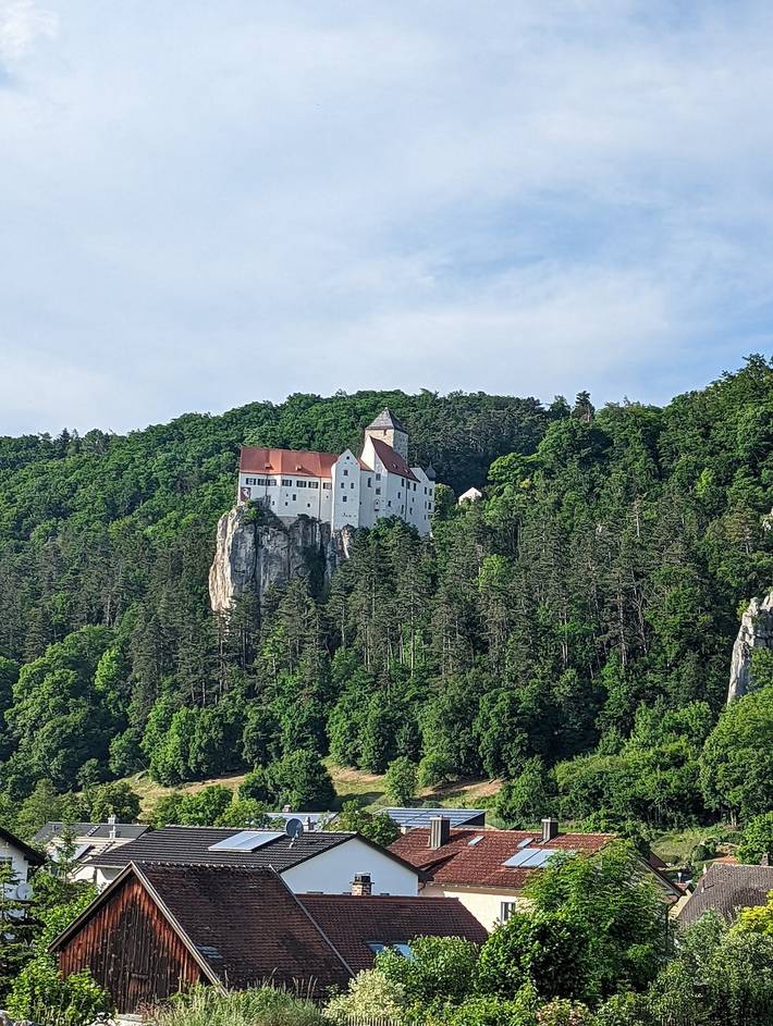 Ferienwohnung Blick Schloss Prunn - Ferienwohnung