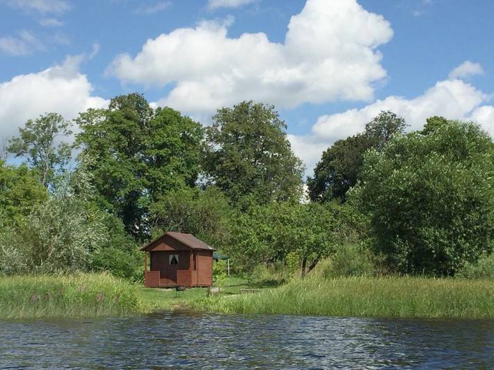 Camping voor 4 personen, met tuin en uitzicht, met huisdier in Letland