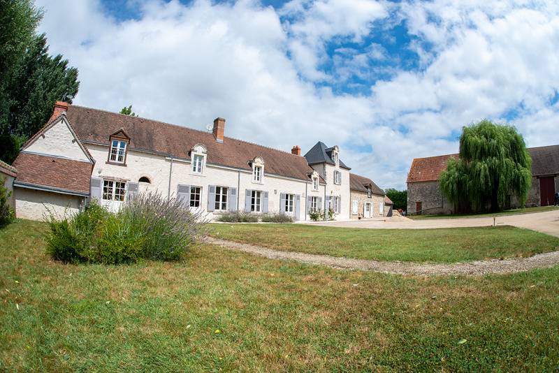 Manoir de Bourgneuf, près de Chambord in Lailly-en-Val, Sologne